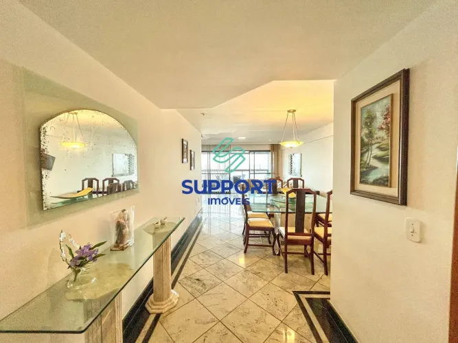 Apartamento 3 quartos na praia do morro com 130 m², vista para o mar, quadra do mar e acon