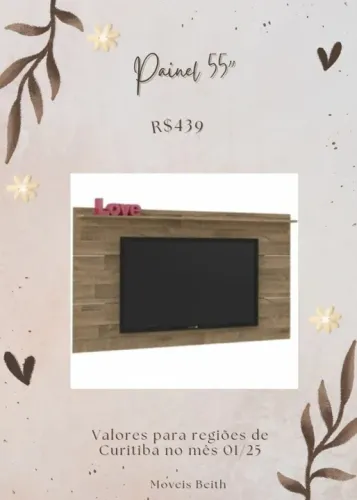 Promoção Painel Marrom 55'' - 15/01/