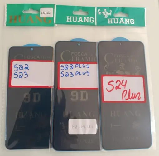 Pelicula Fosca cerâmica Para Galaxy S24 plus s23 s22 s24 plus