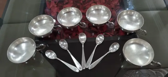 Taça Sobremesa em Prata