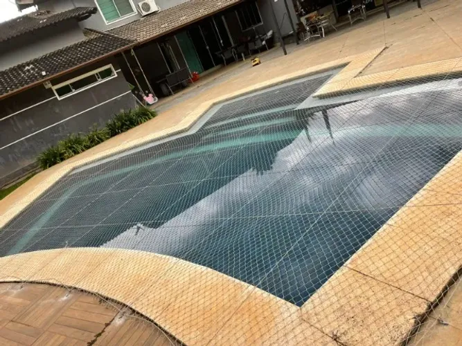 Telas de proteção para piscinas