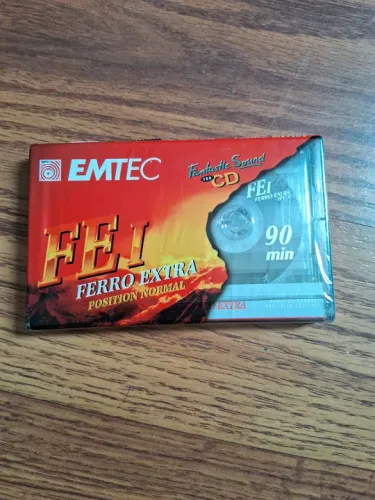Fita K7 Emtec FEI Ferro Extra 90 Minutos
