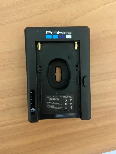 Adaptador de baterias Sony NPF para câmeras e equipamentos de filmagem
