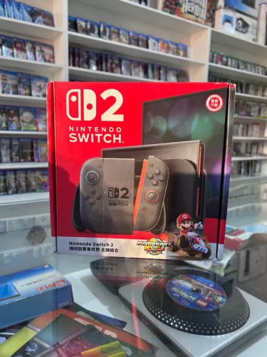 Nintendo Switch 2 - Mario Kart World - Edição Especial - Novo
