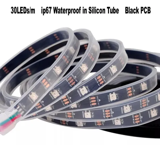 Fita Led Ws2812 3 Vias Endereçável 5m 150 Led 5v