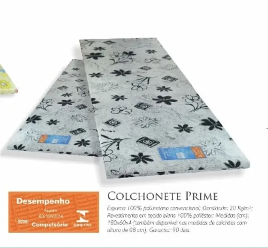 Colchonete solteiro prime spuma