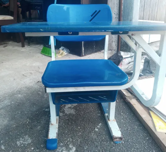 Cadeira e Mesa Infantil Azul
