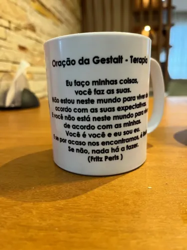 Caneca Decorativa Psicologia- Gestalt Terapia