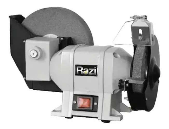 Moto Esmeril Afiador Bancada 8 Pol 370w Rz-ea370m Razi