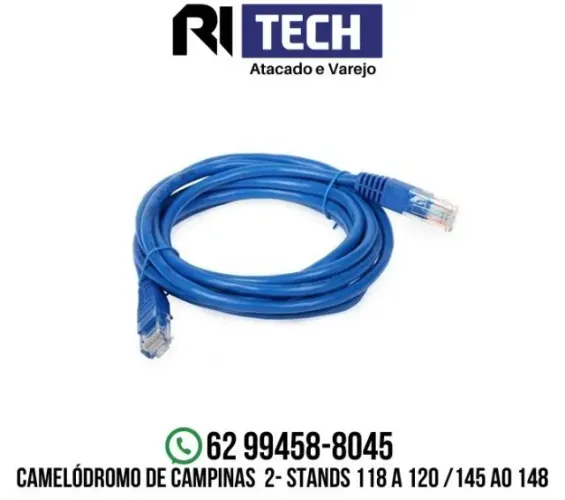 Cabo de Rede Cat5 15 Metros 10/100