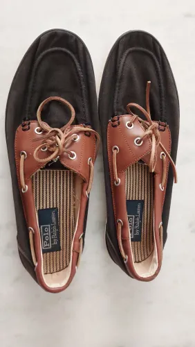 Sapatênis Polo by Ralph Lauren Marrom
