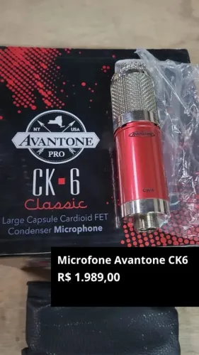Microfone Avantone CK6