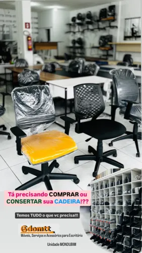 Manutenção em CADEIRAS de Escritório, VENDA e SERVIÇOS 