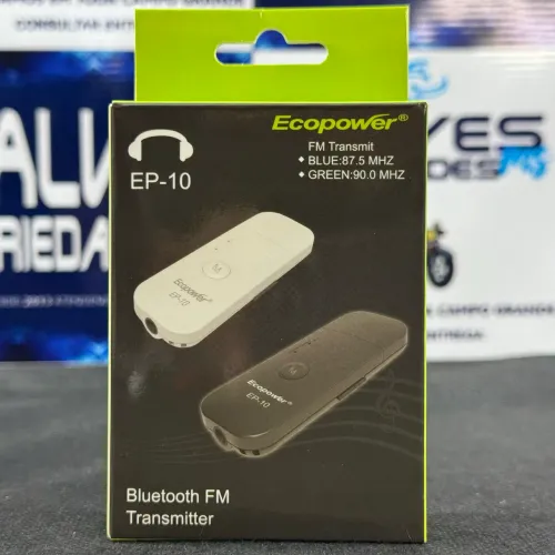 Transmissor FM adaptador Bluetooth para som de carro e caixa de som