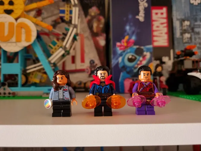 Lego Marvel minifiguras Doctor Strange 