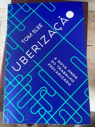 Vendo livro Uberização - A nova onde de trabalho precarizado