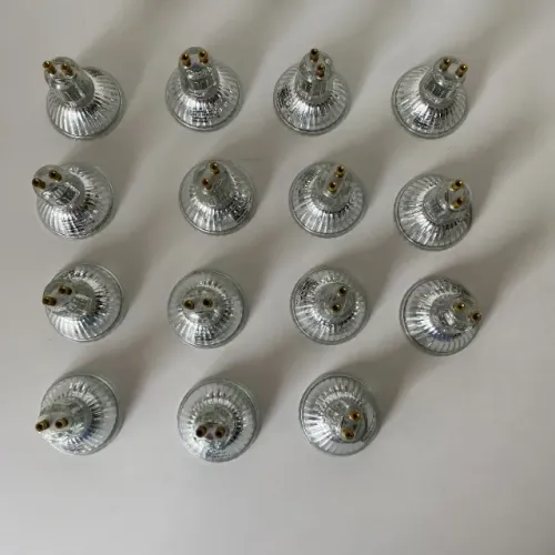 025 15 unidades Lâmpada halógena dicróica halopar Osram original 50W 220v dimerizável Gu10