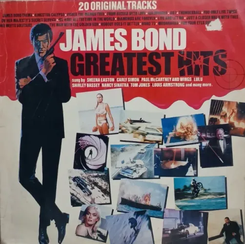 Lp James bond - Greatest Hits 20 Original Tracks 1985