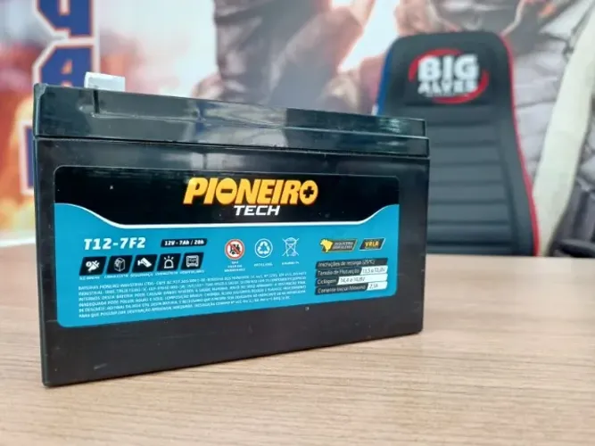 Bateria Nobreak 12v/7a Pioneiro Tech - Big Alves Informática