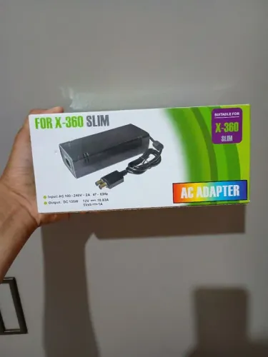 Fonte Carregador Xbox 360 Slim Original 135W