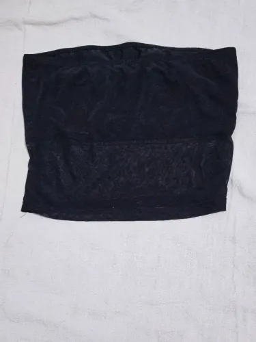 Malha Crop Tube Top