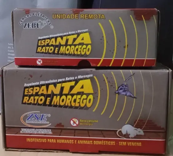 Kit Espanta Rato E Morcego - com 01 Emissor Extra Zebu