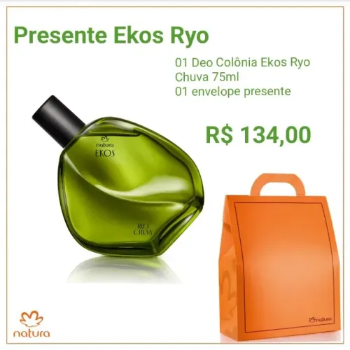 Natura Presente Ekos Ryo Chuva 75 ml