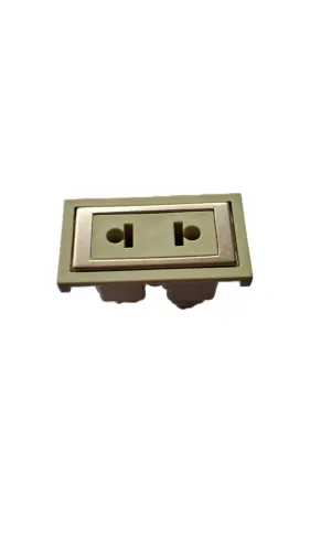 2 Unid. Modulo Tomada 2P  Linha Elite da Pial (antiga)