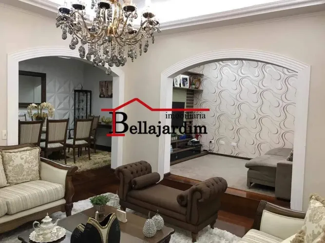 Sobrado com 4 dormitórios para alugar, 400 m² - Vila Assunção - Santo André/SP