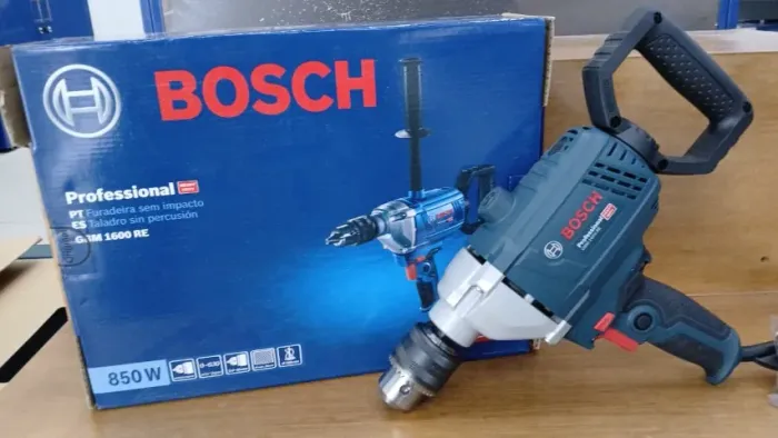 Furadeira sem impacto Bosch GBM 1600 RE 850W para ferro