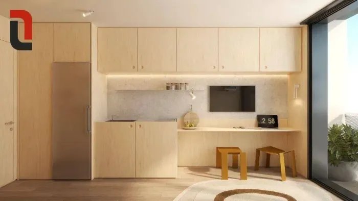 Studio 01 - Studio 18 m² Open Space com sacada no Prado Velho
