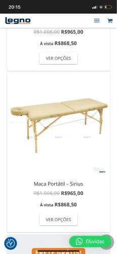Maca sirus legno