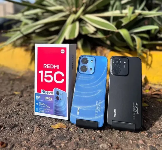 Novidade! REDMI15C com 128/4 gb e capa de brinde com 01 ano de garantia em até 12x