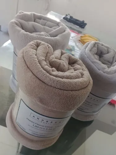 Manta casal 40 Reais