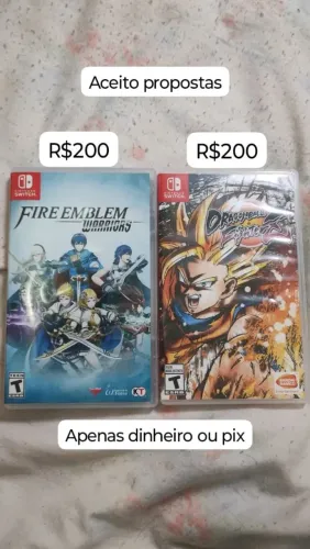 Jogos de Nitendo Switch