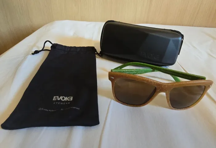 Óculos Evoke Wood Hybrid III Original - Novo Na Caixa (Sem Uso)