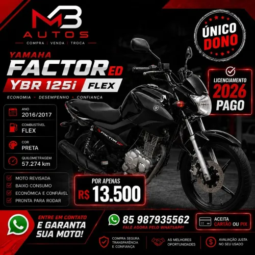 YAMAHA FACTOR ED YBR 125i FLEX