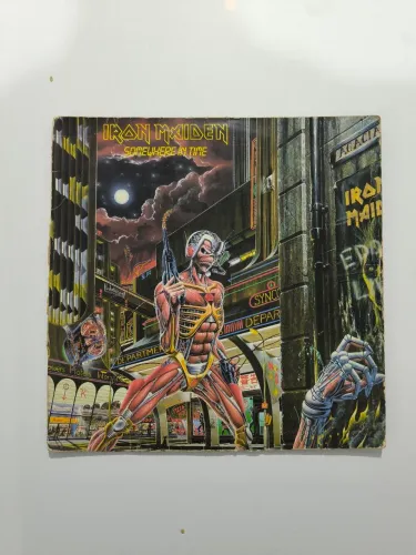 Disco vinil Iron Maiden Somewhere in time
