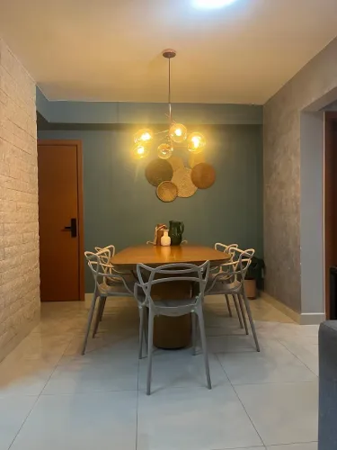 Uptown Home/ Apartamento 2702/ Nascente/ 65 m/ 2 quartos/ Automatizado / Decorado / Portei