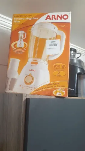 Liquidificador na caixa