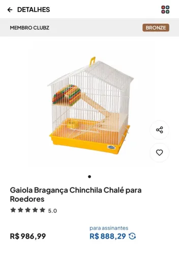 Gaiola de Roedores