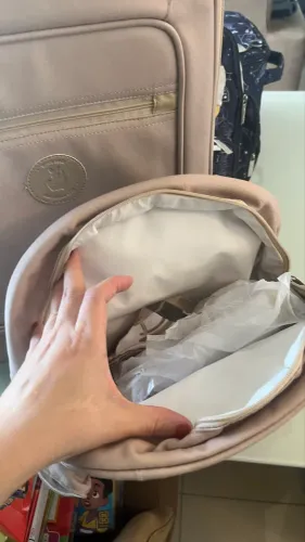 Kit mala maternidade e mochila da marca Masterbag baby