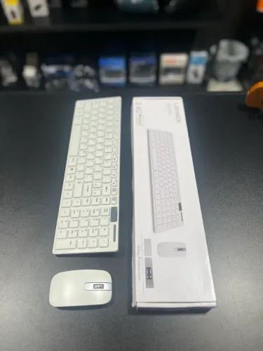 Kit Teclado e Mouse sem fio Lehmox Novo