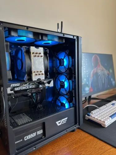 PC Gamer Completo Ryzen 7 5700X + RTX 5060 8GB + Monitor 24'' 165Hz