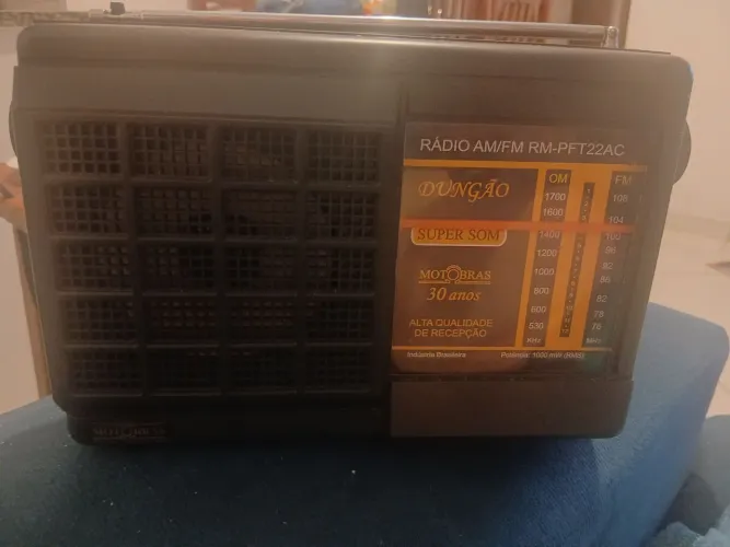 Radio Portátil Motobras Dungao Am Fm 22ac - leia
