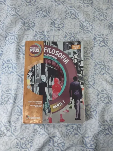 Livro Filosofia moderna plus parte 1 e 2