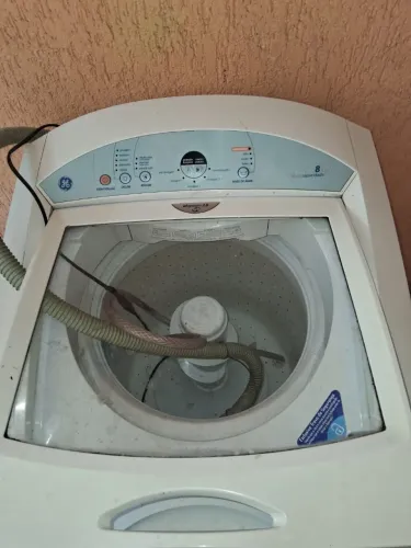Máquina de lavar funcinando