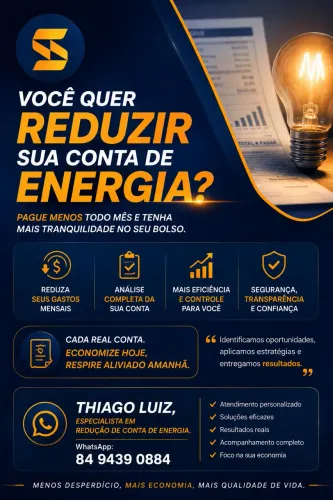 Reduza sua conta de energia!