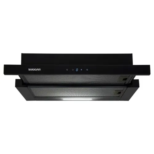 Depurador NOVO Suggar Slim Touch Embutir 60cm Preto DE61THPT 127V Novo c/ NF