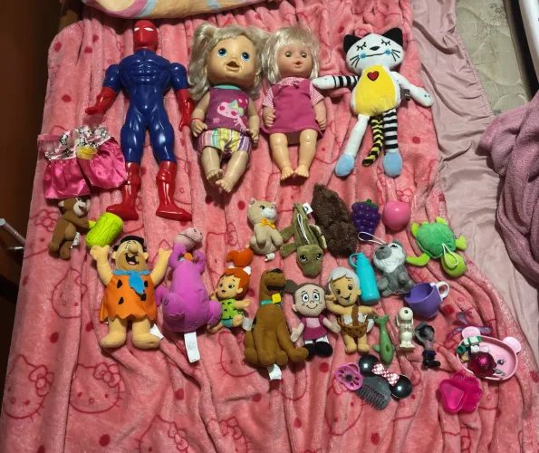 Lote de brinquedos